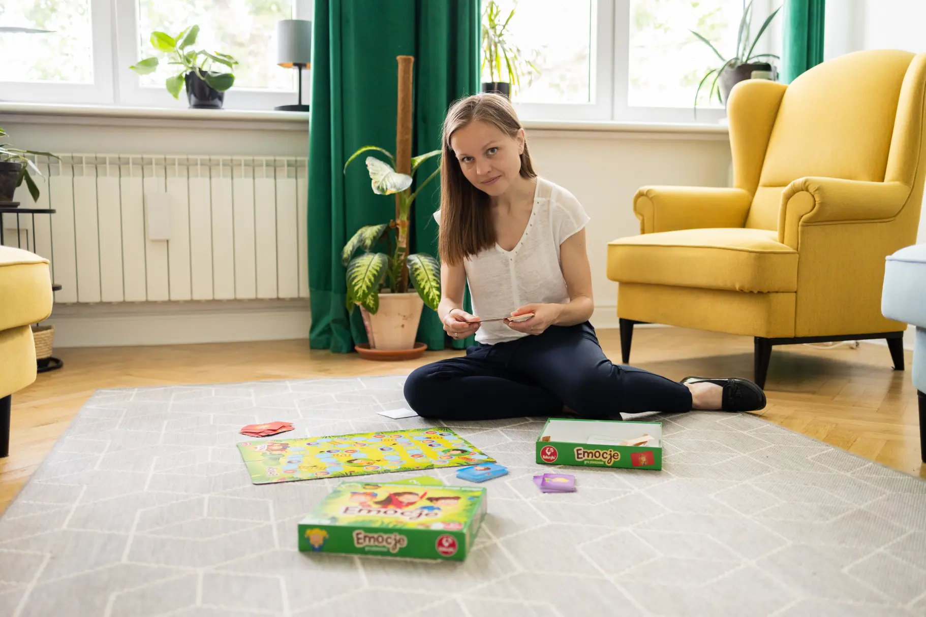 Zdjęcie Katarzyny Fusiek w pracy